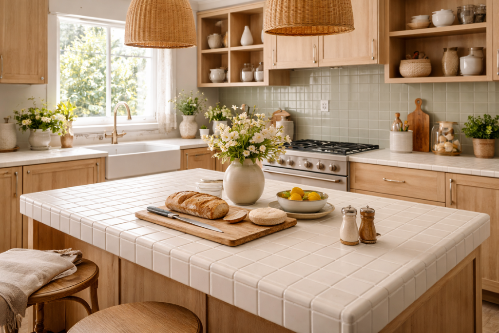 Retro Tile Countertops Kembali Jadi Favorit